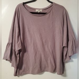No Comment Muave Purple Top Size 3X